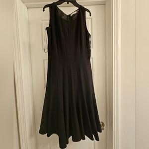 Beautiful BNWT Black Calvin Klein Fit and Flare Dress